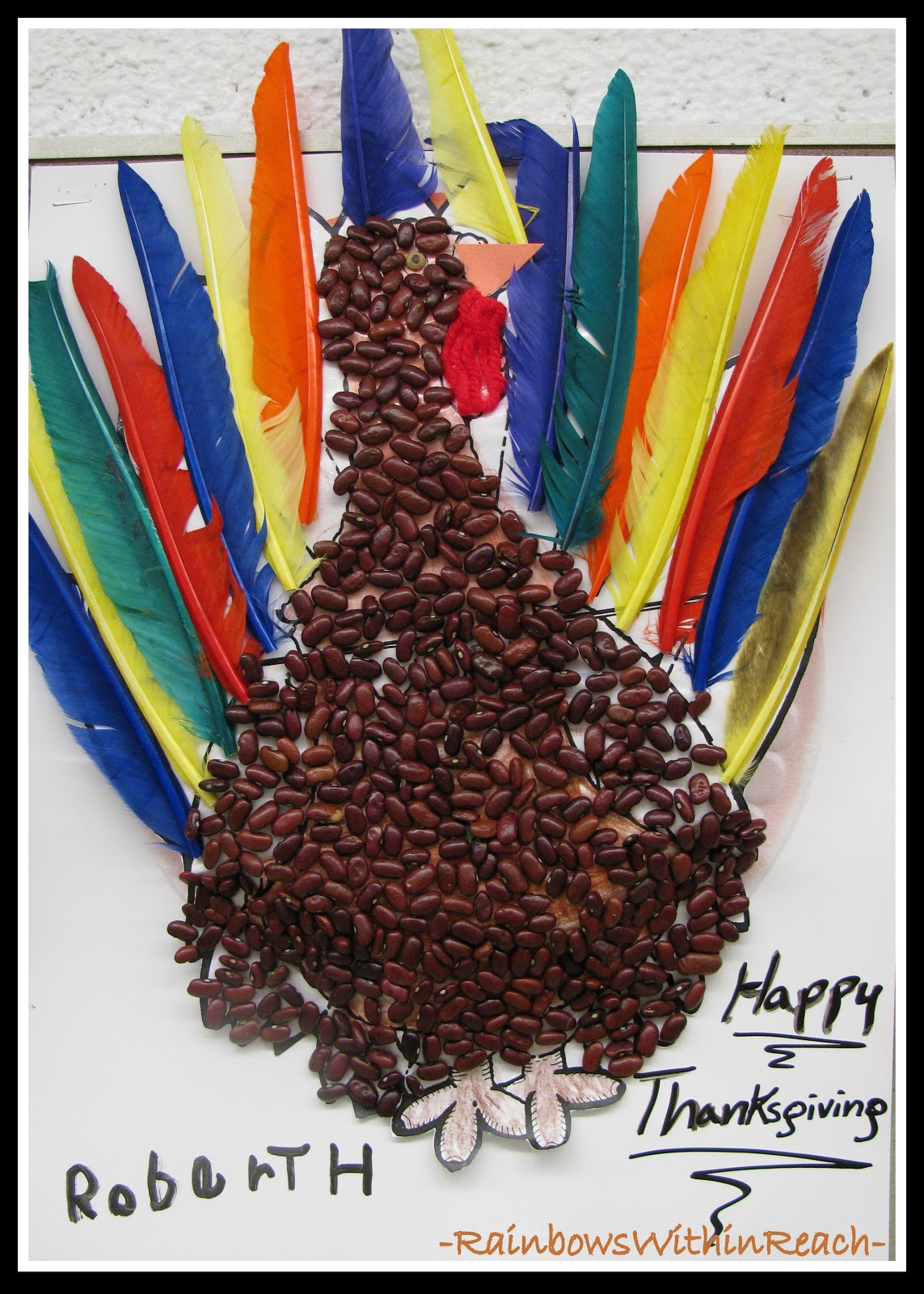 turkey family homework project